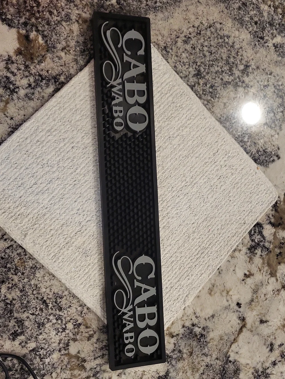Black Rubber Non Slip Bar Accessory